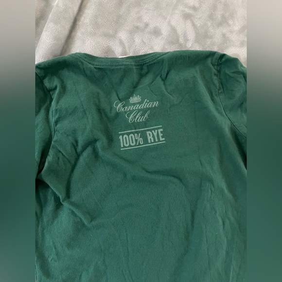 Canadian Club Rye Whisky T-shirt - Picture 5 of 6